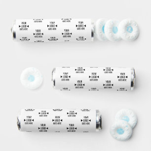 Easy Custom Corporate Business Logo Pattern Breath Savers® Mints