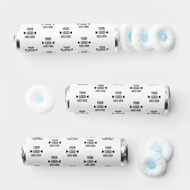 Easy Custom Corporate Business Logo Pattern Breath Savers® Mints (Assorted)