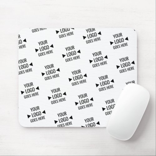 Easy Custom Corporate Business Logo Pattern Mouse Pad