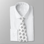Easy Custom Corporate Business Logo Pattern Neck Tie at Zazzle
