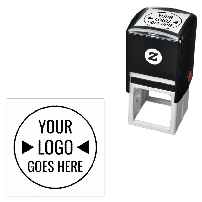 Easy Custom Corporate Business Logo Self-inking Stamp (In Situ)