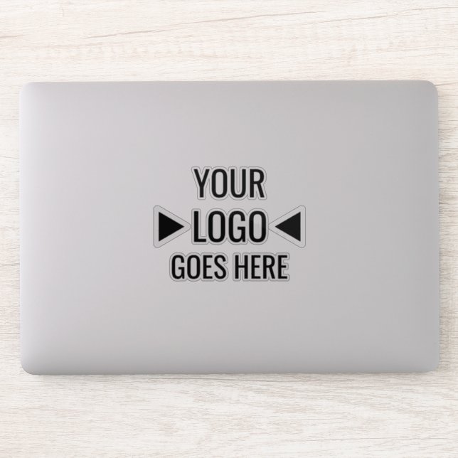 Easy Custom Corporate Business Logo Sticker (Computer)