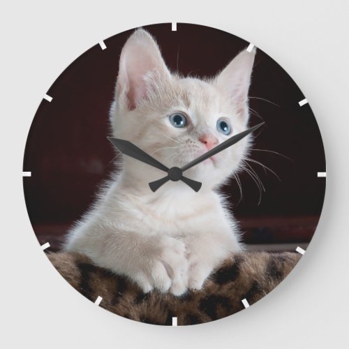 Easy Custom Pet Photo Acrylic Wall Clock