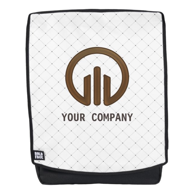 Easy customizable personal or your company design backpack (Front)