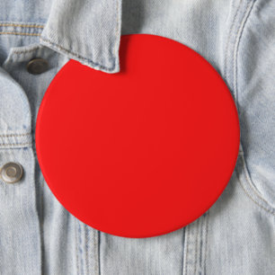 Easy Customization - Personalize 6" Round Red Button