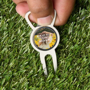 Easy design unique personalized divot tool