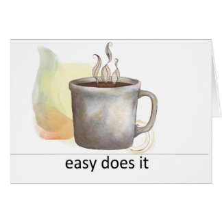 "easy does it" cards