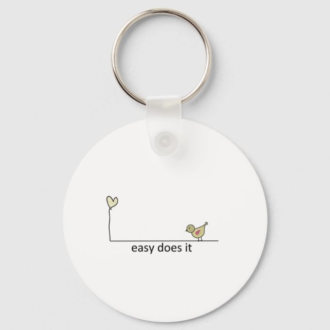 easy does it keychain (Front)