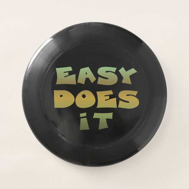 Easy Does It Wham-O Frisbee (Front)