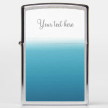 Easy Edit Elegant Script Casual Ombre Blue White