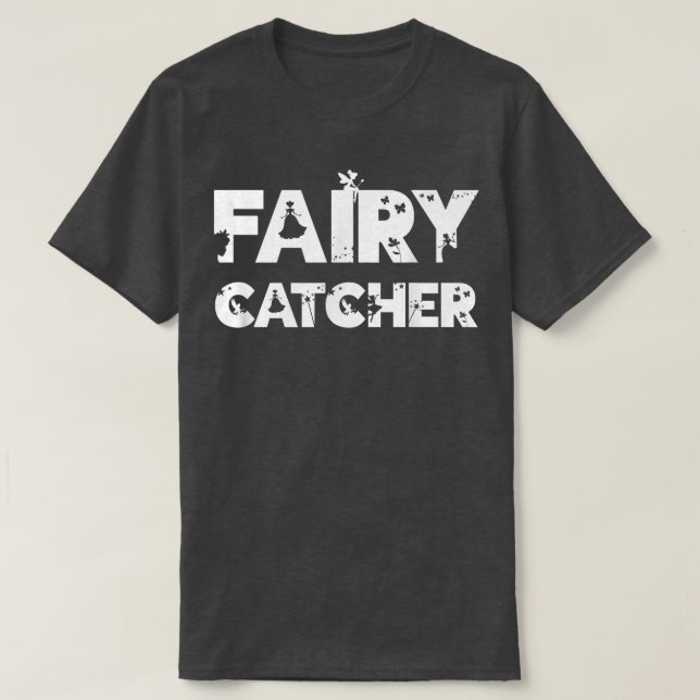 Easy Fairy Catcher Costume Parent Family Costume T T-Shirt (Design Front)