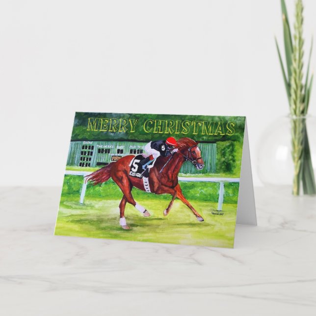 Easy Goer Christmas Holiday Card (Front)