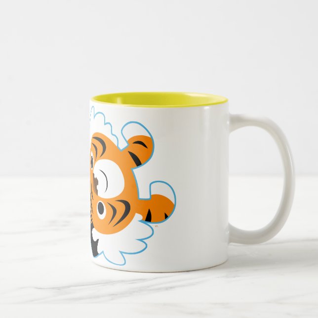 Easy-Going Cute Cartoon Tiger Mug (Right)