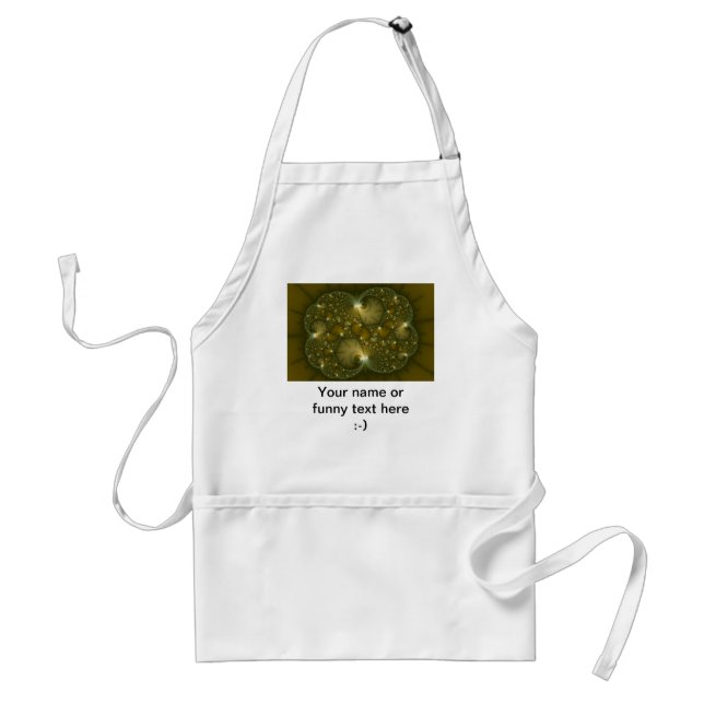 Easy Gro Fractals Adult Apron (Front)