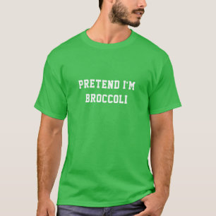 Easy Halloween Costume Broccoli T-Shirt