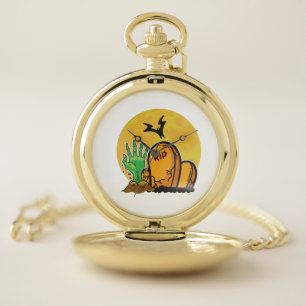 easy Halloween costume halloween mood Pocket Watch