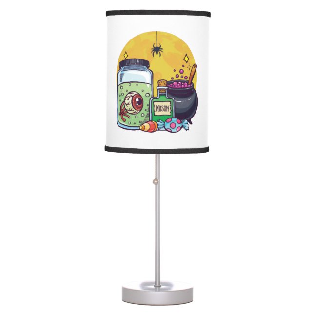 easy Halloween costume halloween mood Table Lamp (Front)