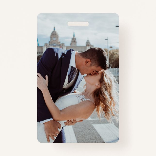 EASY!  ID Badge - Personalized - Add your Image (Front)