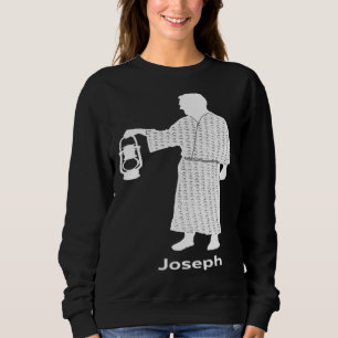 Easy Joseph Costume Christmas Pageant Live Nativit Sweatshirt