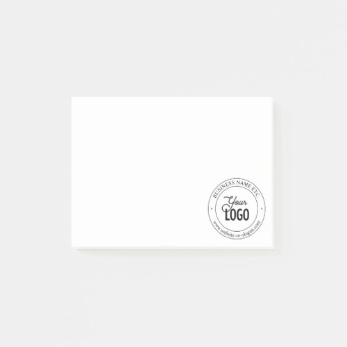 Easy Logo Replacement  Customizable Text Post_it Notes