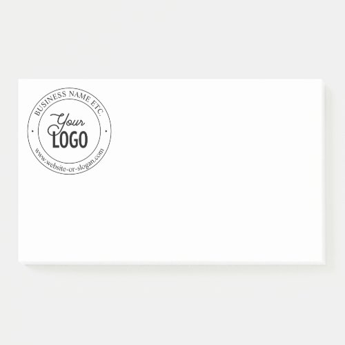Easy Logo Replacement  Customizable Text Post_it Notes