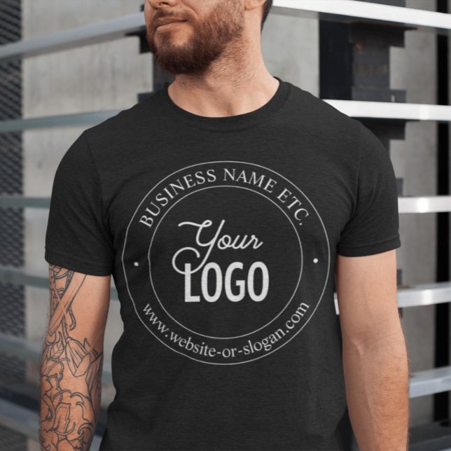 Easy Logo Replacement & Customizable Text T-Shirt (Creator Uploaded)