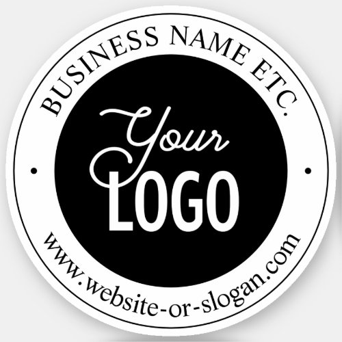 Easy Logo Replacement  Text Sticker