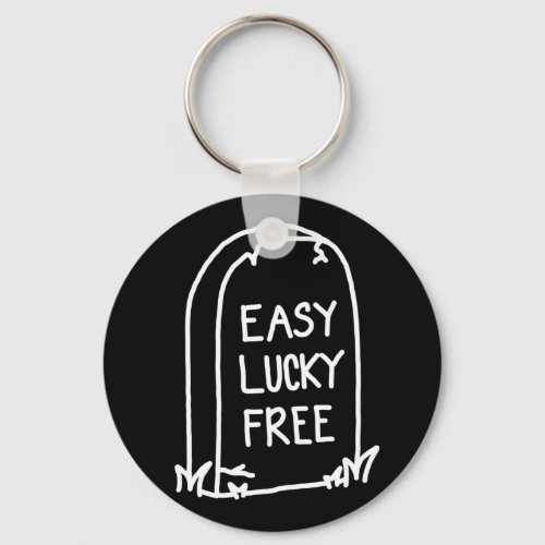 Easy Lucky Free  Keychain