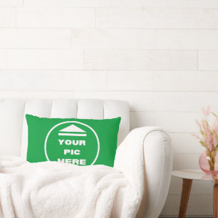EASY! Lumbar Pillow 13" x 21" Cotton - Customize