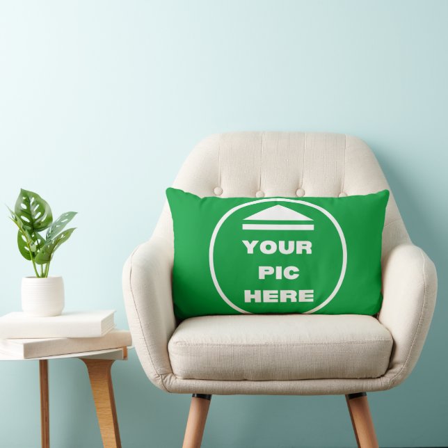EASY! Lumbar Pillow 13" x 21" Polyester -Customize (Chair)