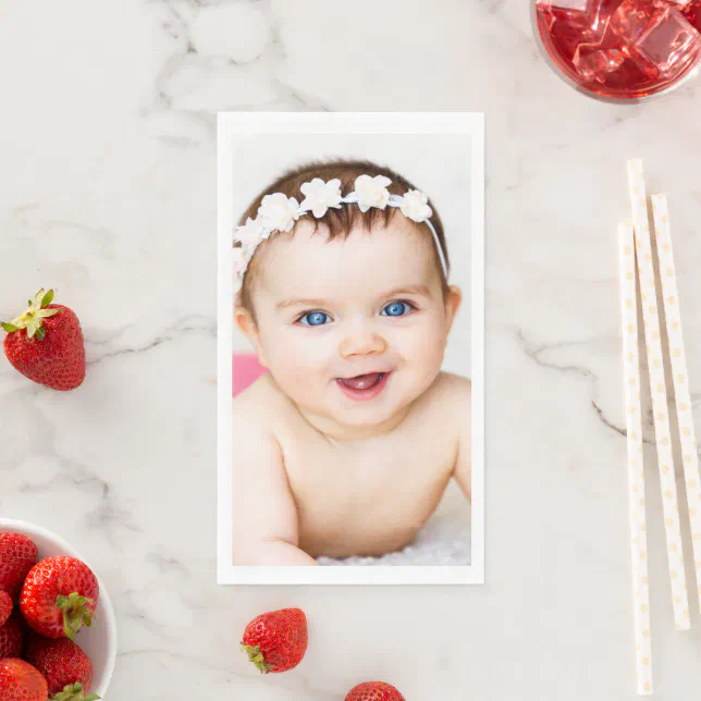 Easy Make Your Own Custom Personalized Paper Guest Towels Zazzle