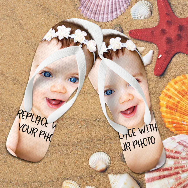 Easy Make Your Own Personalized Flip Flops | Zazzle