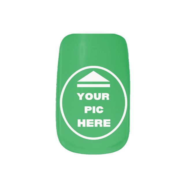 EASY! Minx Nail Art Decals - Custom (Left Thumb)