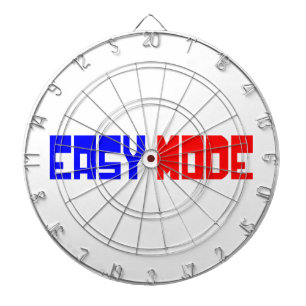 EASY MODE DARTBOARD WITH DARTS