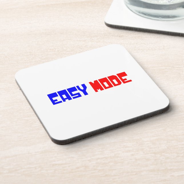 EASY MODE DRINK COASTER (Left Side)