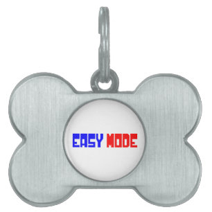 EASY MODE PET NAME TAG