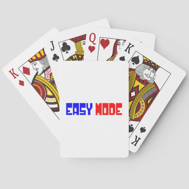 EASY MODE POKER CARDS (Back)