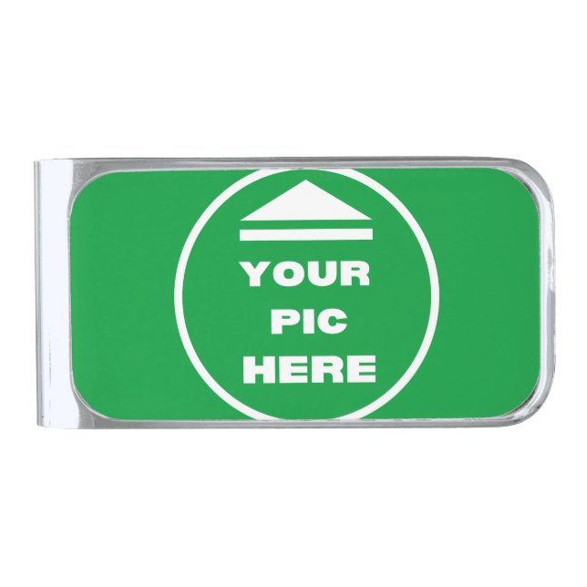 EASY! Money Clip - Silver Plated - Custom (Front)