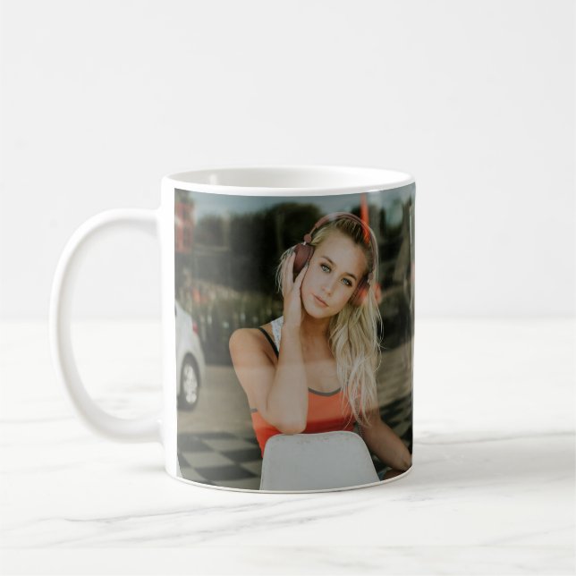 EASY!  Mug - Personalized - Add your Image (Left)