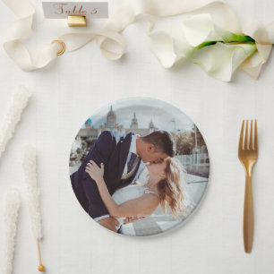 EASY! Paper Plates - Personalized - Add your Image