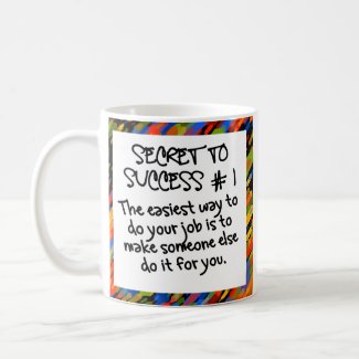 Easy path to success mug