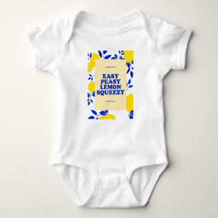 Easy Peasy Lemon Squeezy  Baby Bodysuit