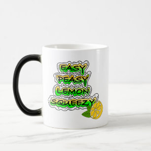 Easy Peasy Lemon Squeezy Color Morph Mug