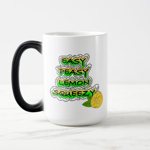 Easy Peasy Lemon Squeezy Color Morph Mug