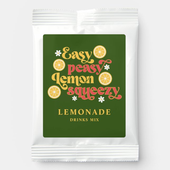 Easy Peasy Lemon Squeezy Lemonade Drink Mix (Front)