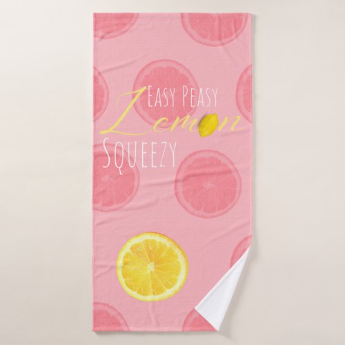 Easy Peasy Lemon Squeezy Summer Towel Set