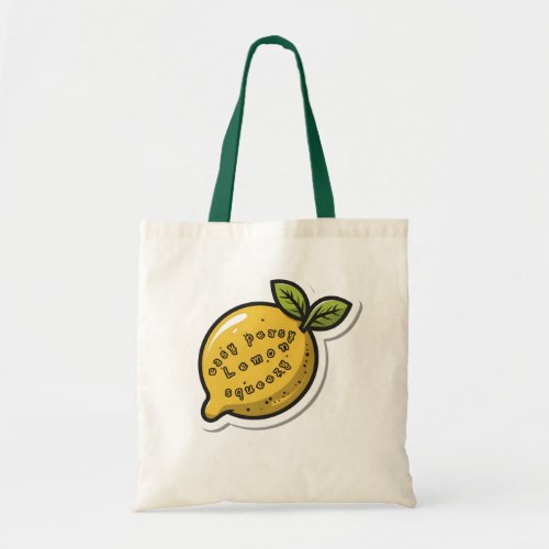 Easy Peasy Lemon Squeezy Tote Bag