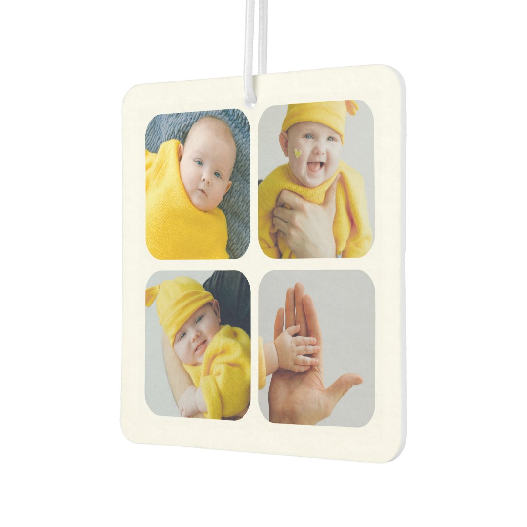 Easy Personalize Your Own Unique Photo Air Freshener Zazzle