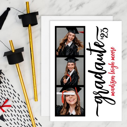 Easy QUICK PRINT PHOTO Graduate Announcement