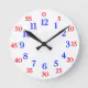 Easy read clock | Zazzle
